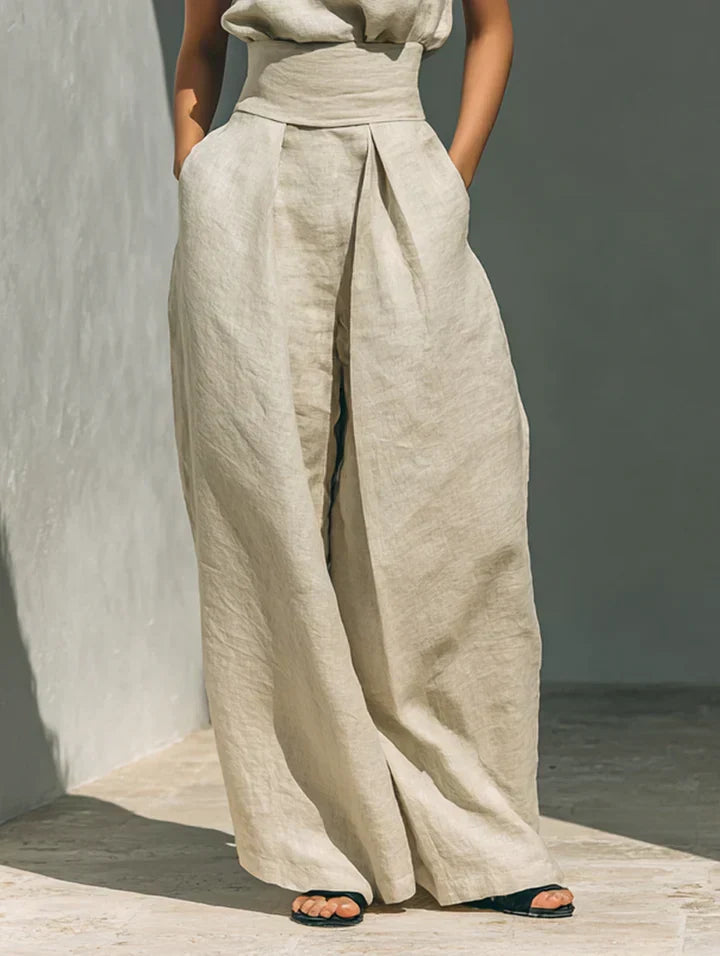 Flor | Tank Top and Wide Leg Set