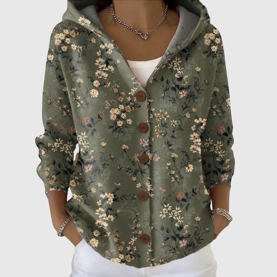 Gloria | Hooded Knit Jacket