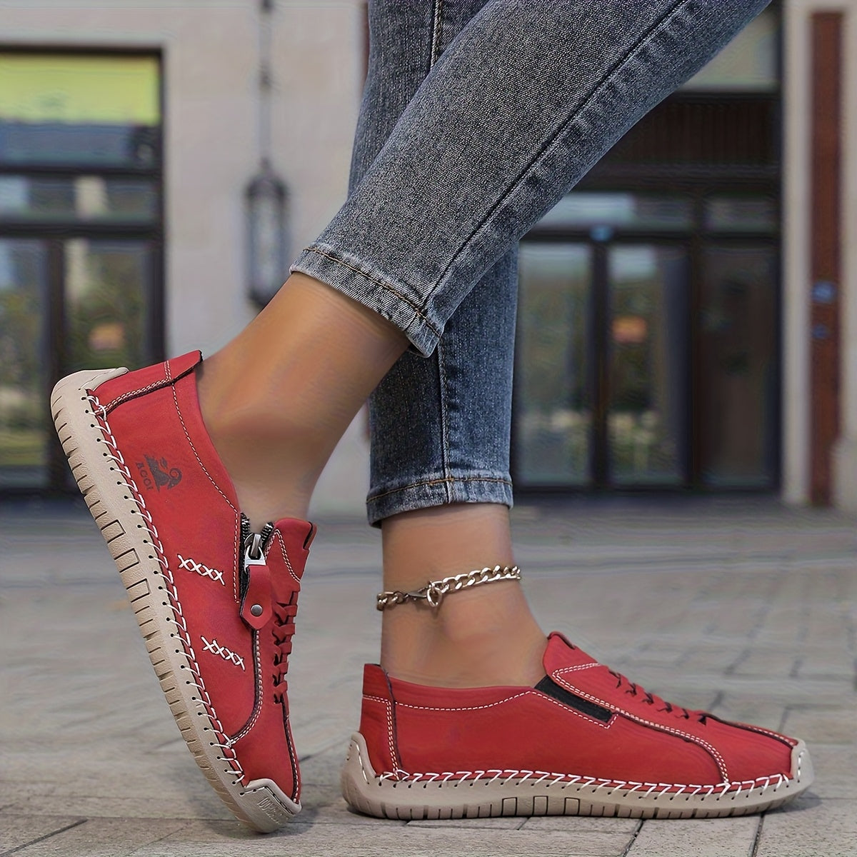 Katherine | Comfort Shoes with a Side Zip