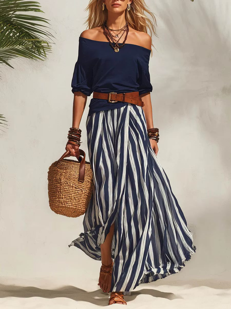 Cleo | Off Shoulder Two Piece Set