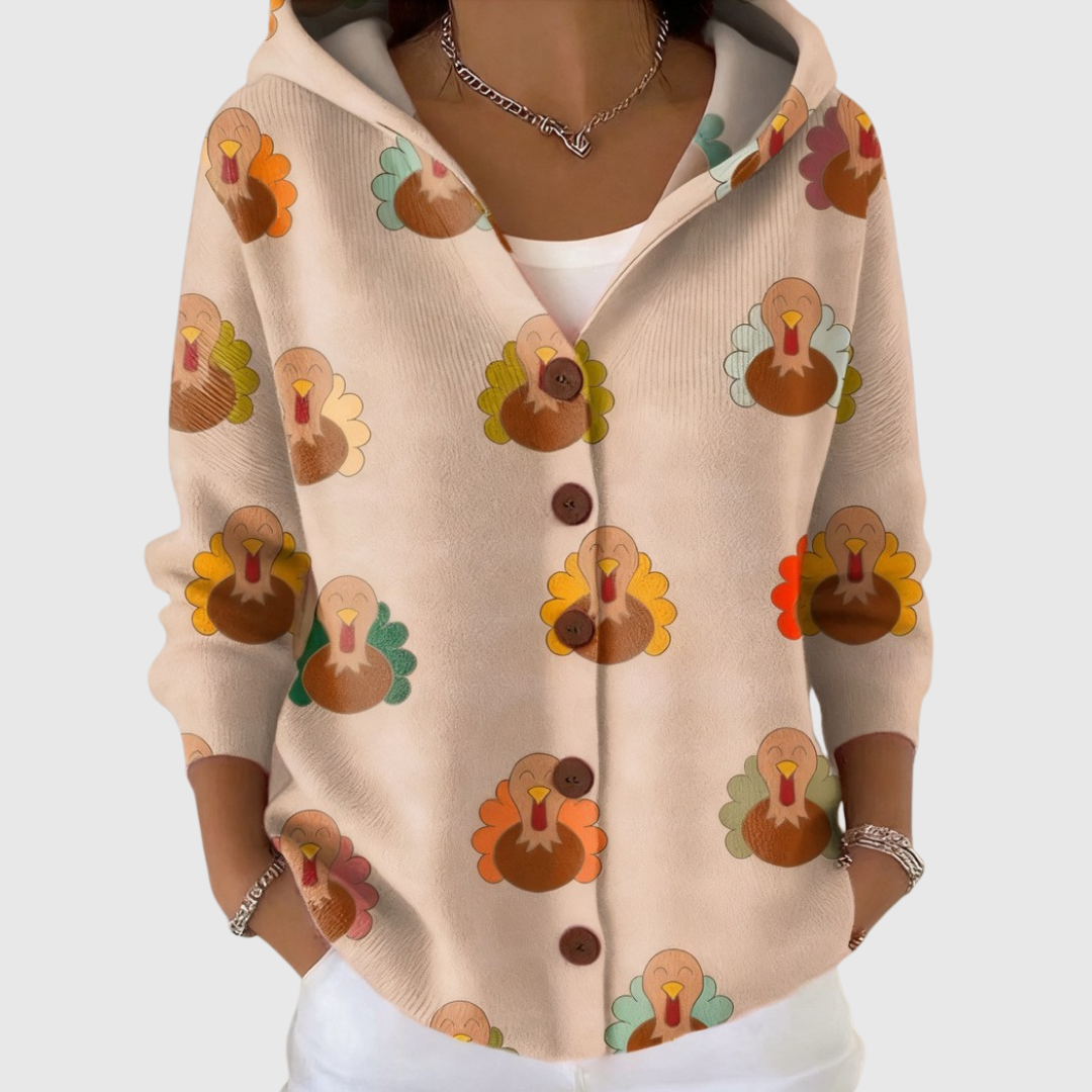 Pierina | Hooded Knit Jacket