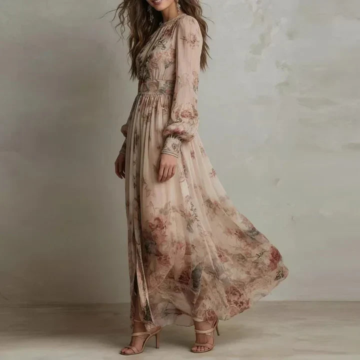 Roselle | Romantic Floral Maxi Dress