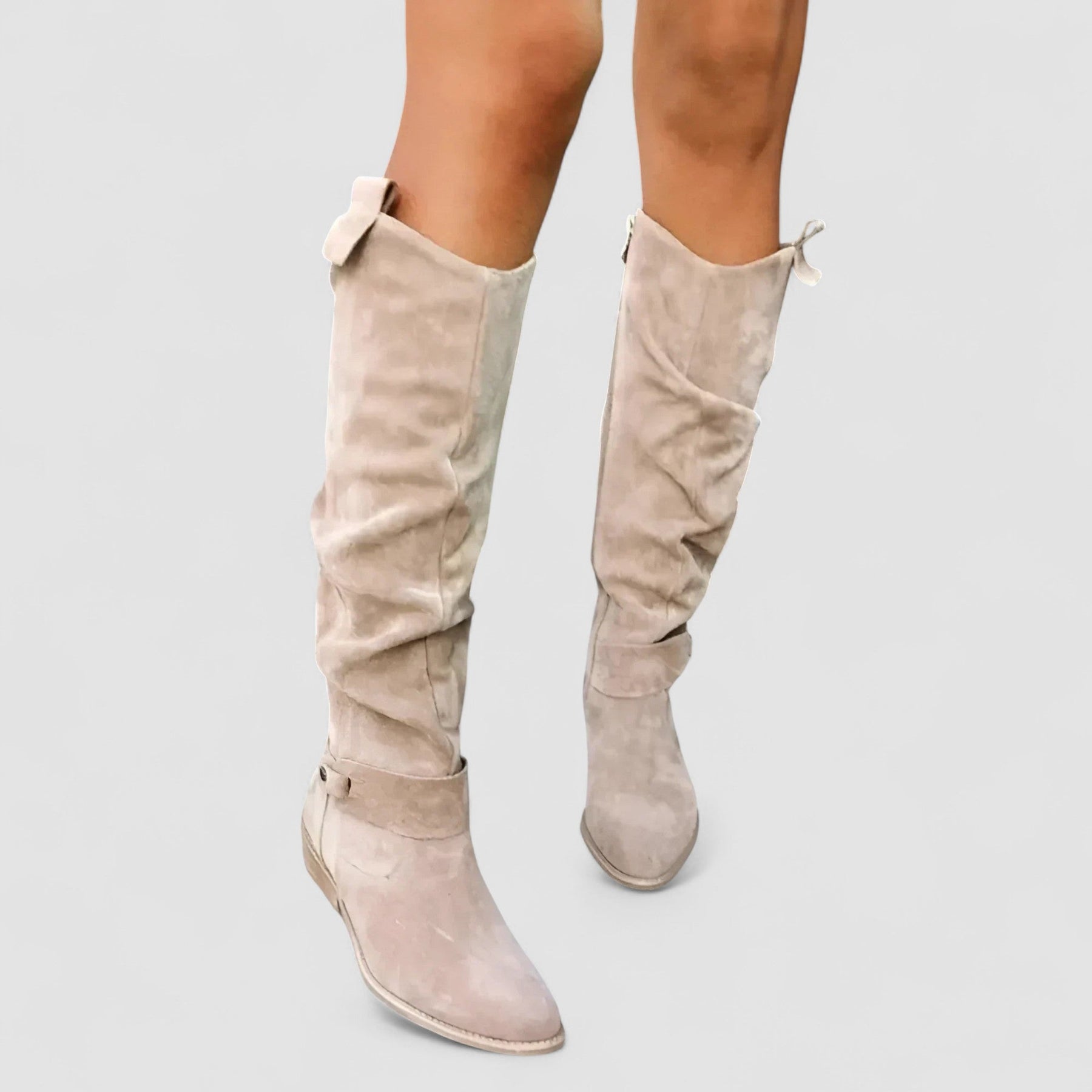 Adeliza | Slouch Knee High Riding Boots