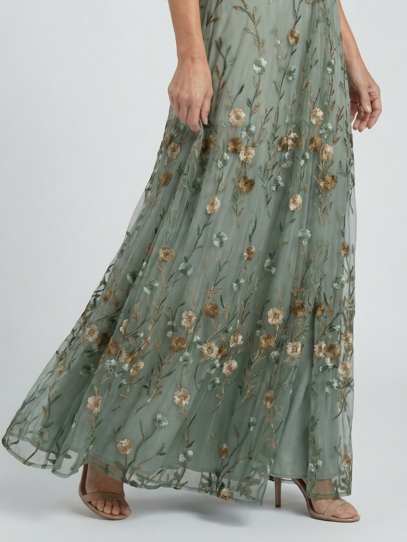 Quenna | Floral Flowing Maxi Dress