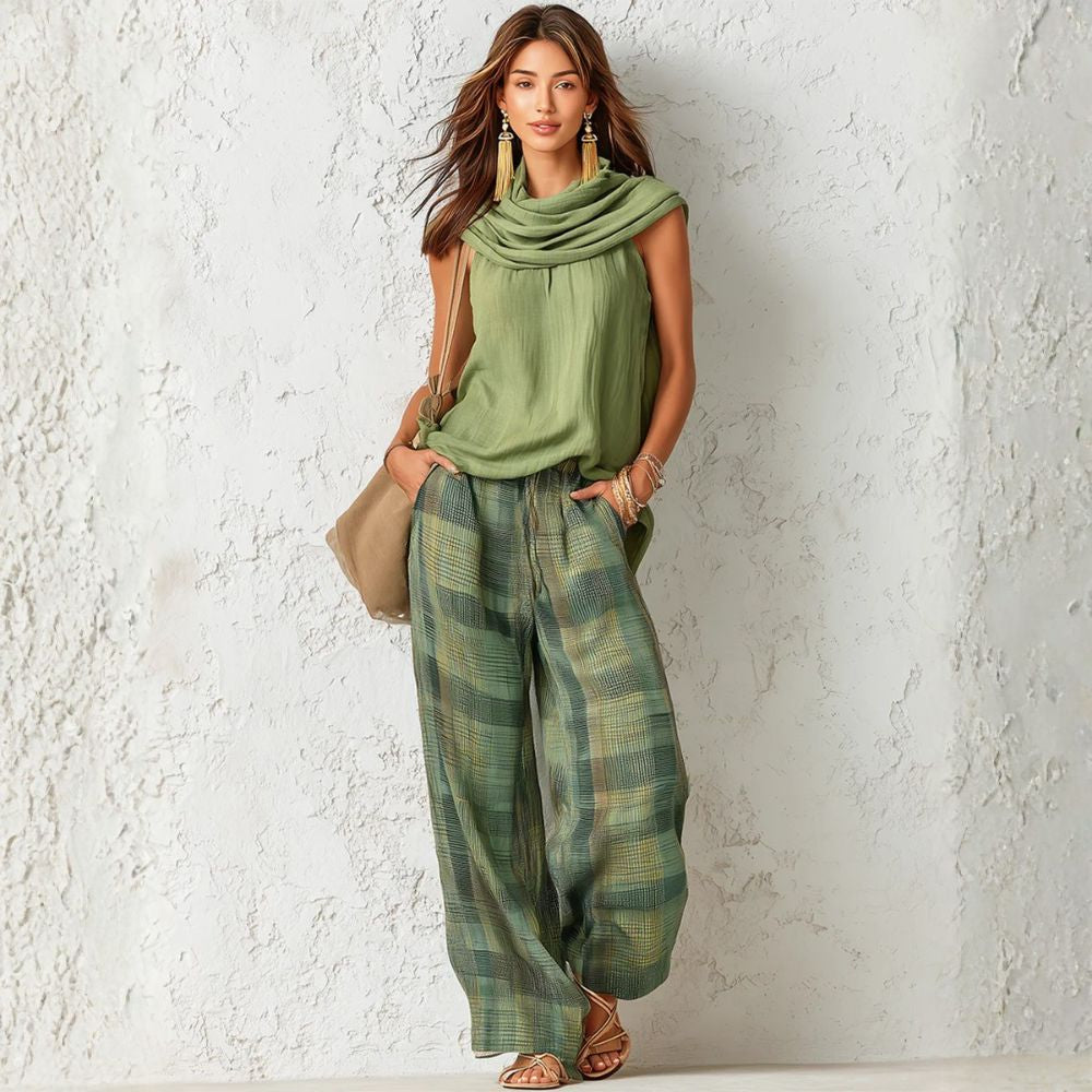 Jade-Rose | Natural Two Piece Set