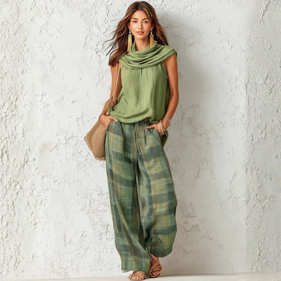 Jade-Rose | Natural Two Piece Set