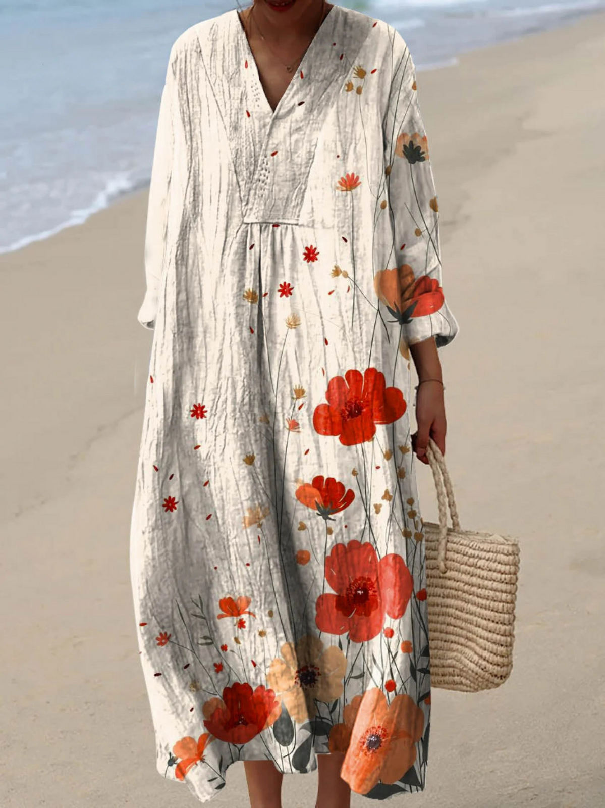 Poppy | Floral Boho Maxi Dress