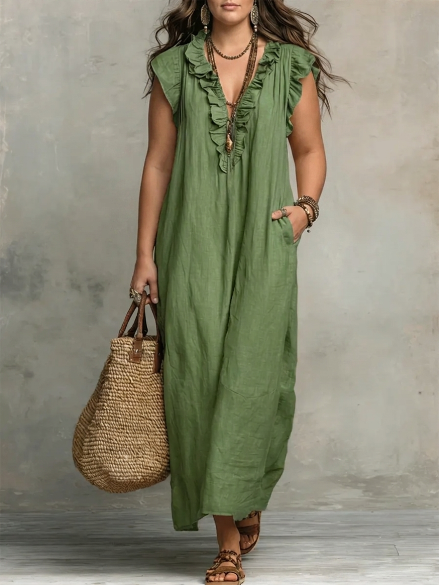 Camellia | Elegant Summer Maxi Dress