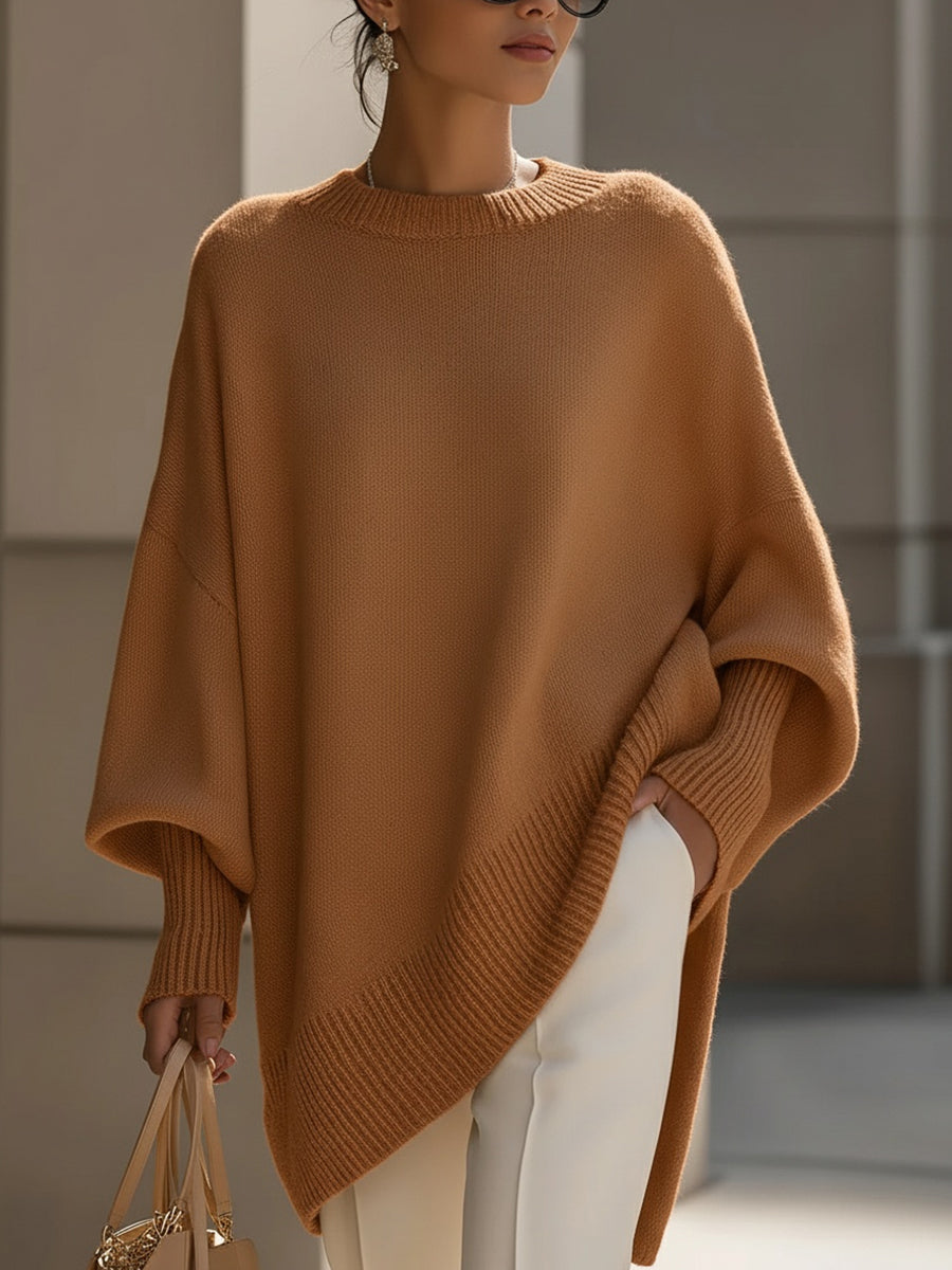 Wanwen | Drop Shoulder Knit Jumper