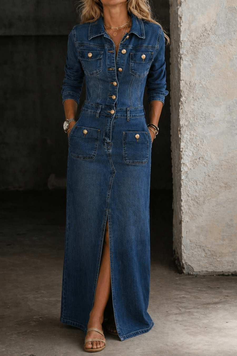 Leila | Classic Denim Jacket