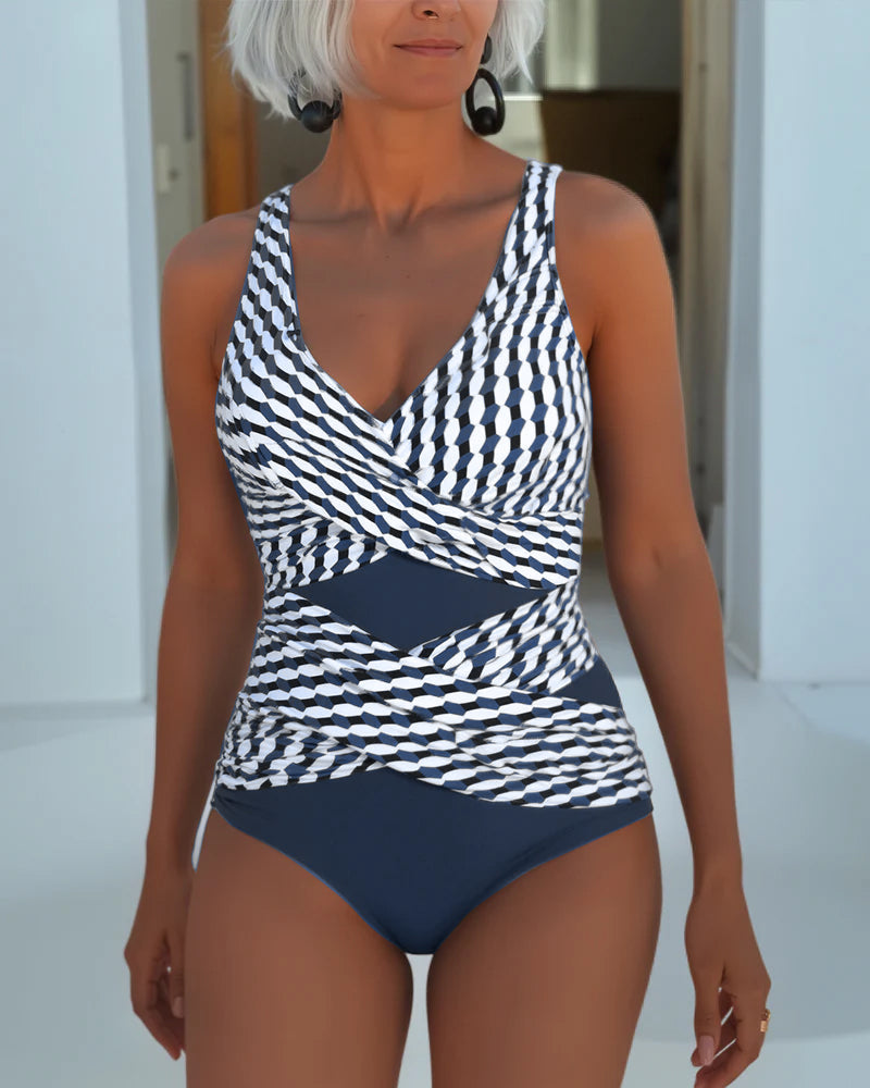 Serena — Crossed Resort Swimsuit