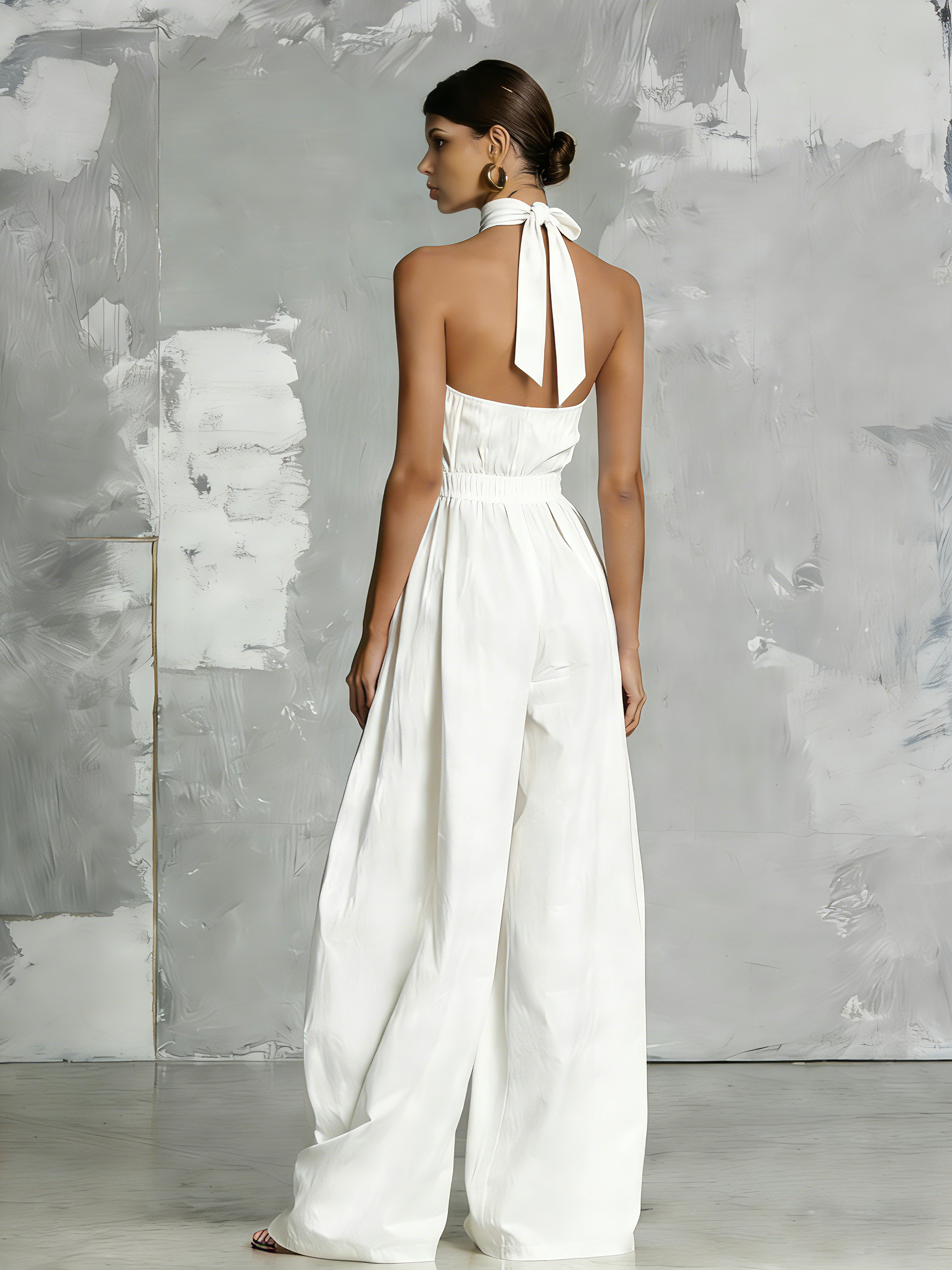 Adele | Elegant Halter Neck Jumpsuit