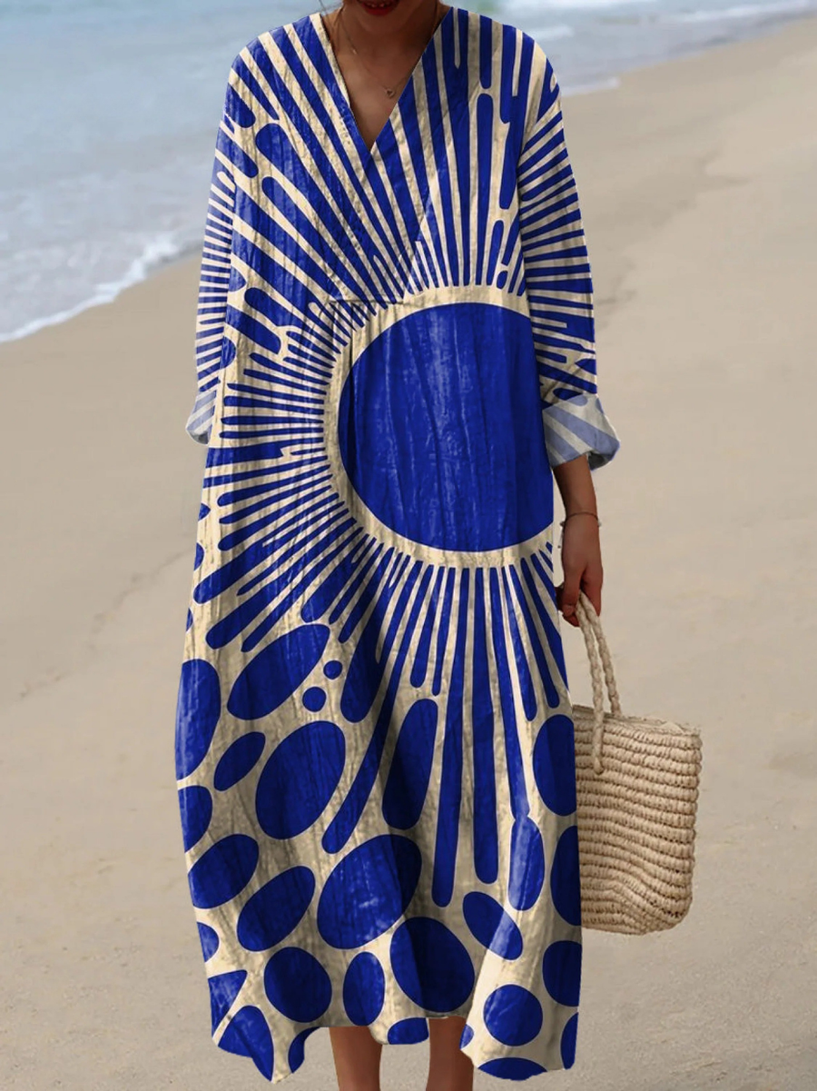 Solara | Boho Maxi Dress