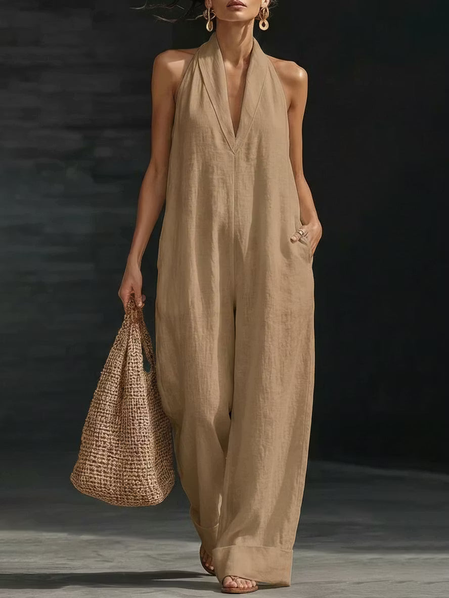 Renata | Relaxed Wide Leg Jumpsuit