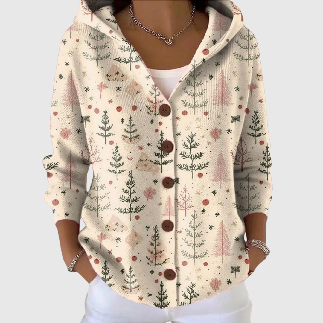 Marcella | Hooded Knit Jacket