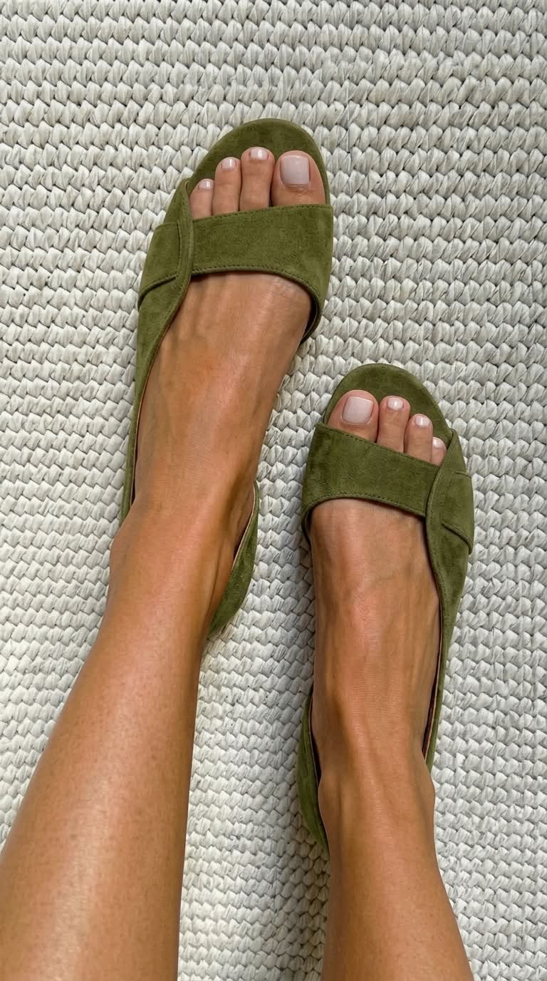 Emilia suede slingback sandals by Elaine Hart London