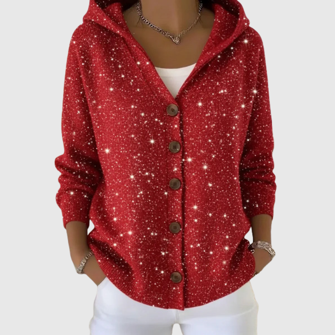 Manuela | Hooded Knit Jacket