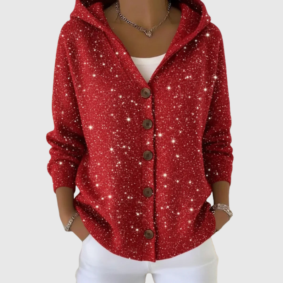 Manuela | Hooded Knit Jacket