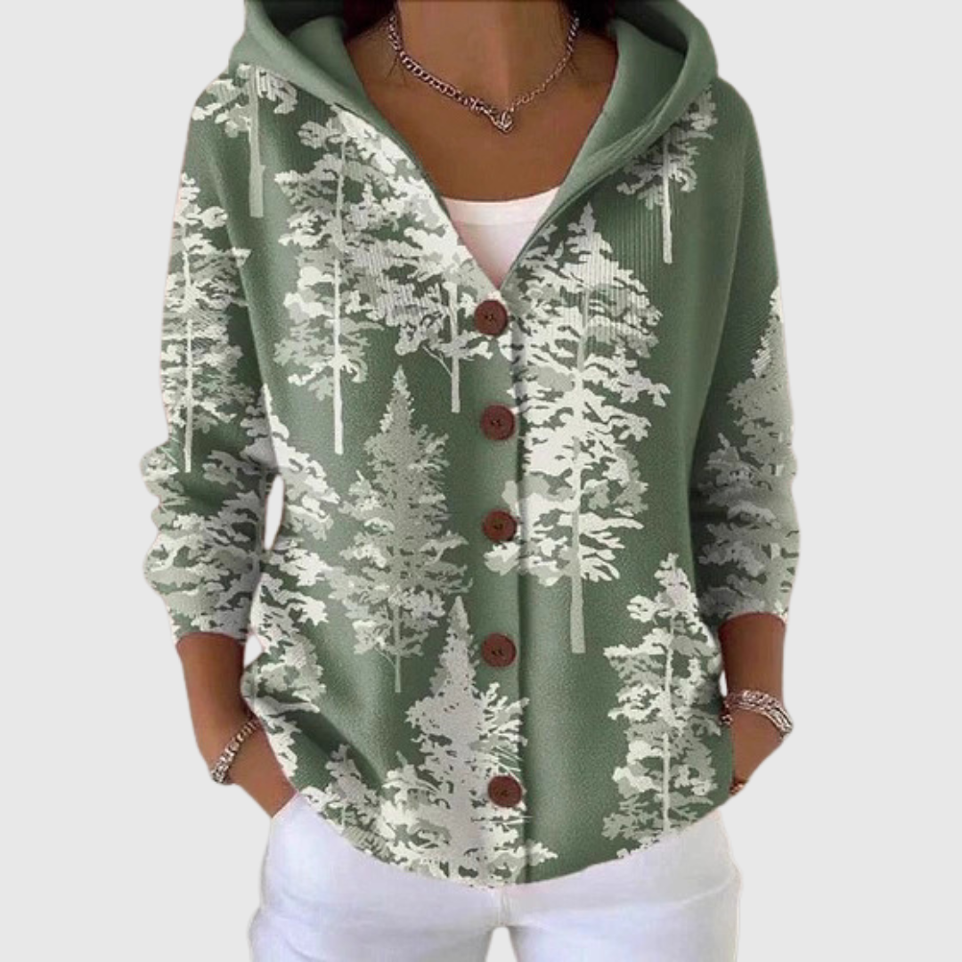 Bianchina | Hooded Knit Jacket