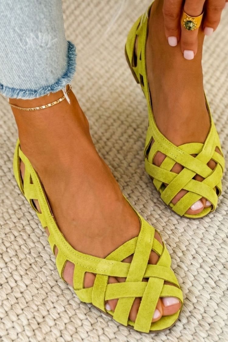 Caterina — Woven Sandals