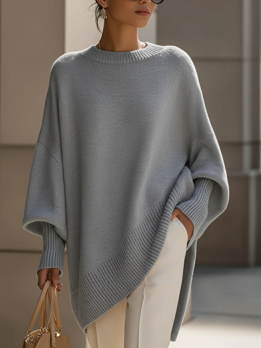 Wanwen | Drop Shoulder Knit Jumper