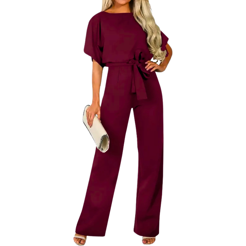 AMANDA™ – Sophisticated Batwing Sleeve Jumpsuit