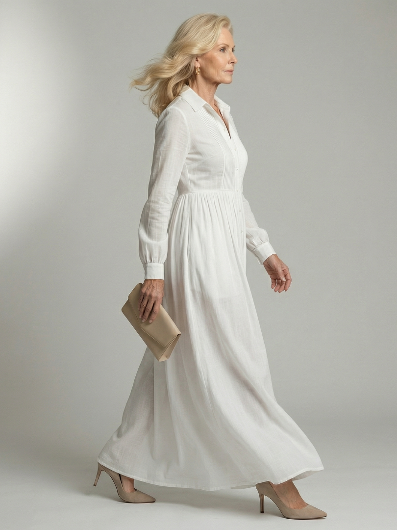 Priscilla | Soft Flow Maxi Dress