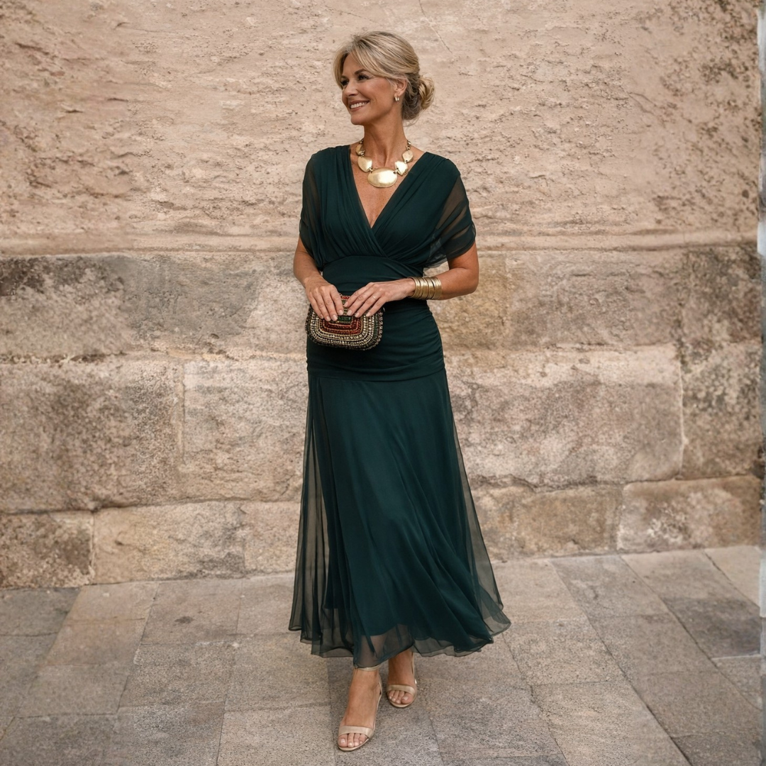 Eliza™ — Elegant Green Dress