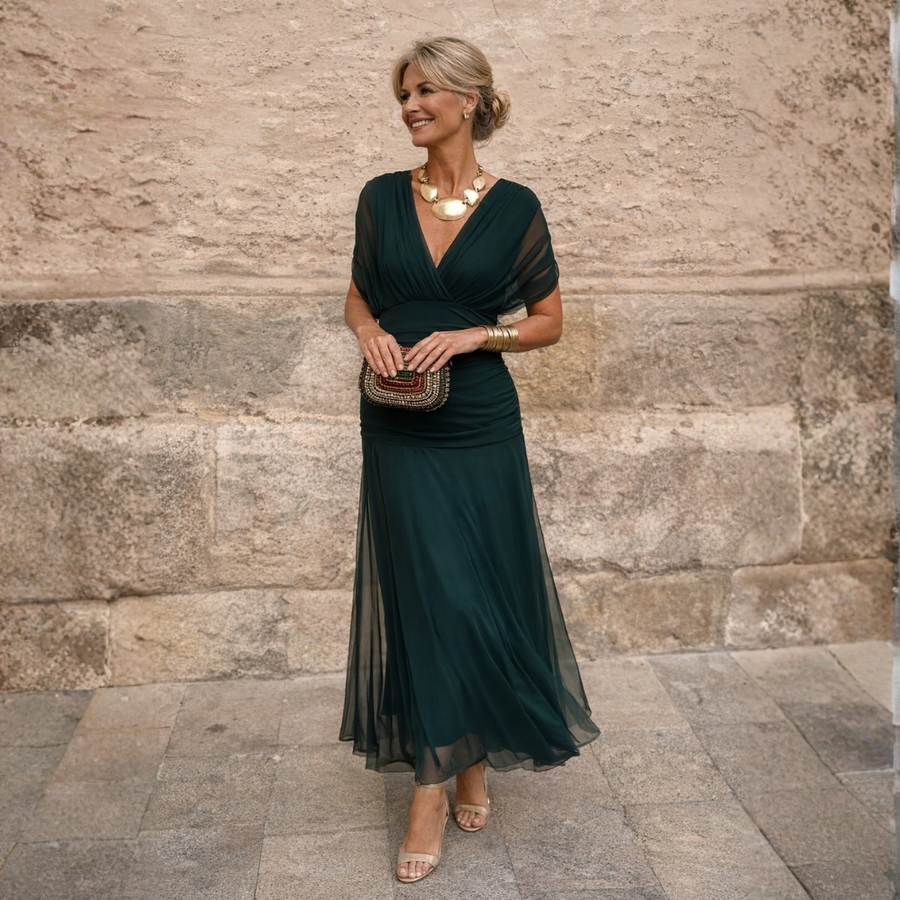 Eliza™ — Elegant Green Dress