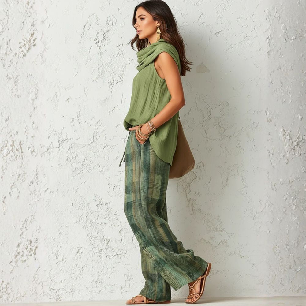 Jade-Rose | Natural Two Piece Set