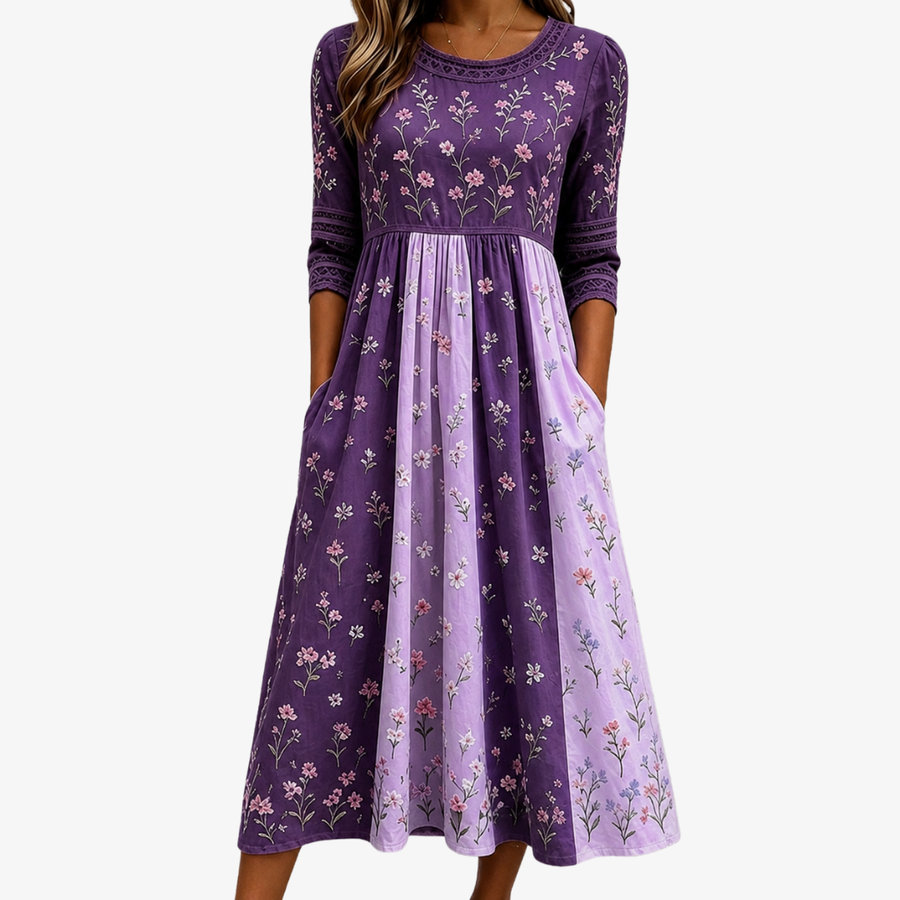 Romilly | Floral Midi Dress