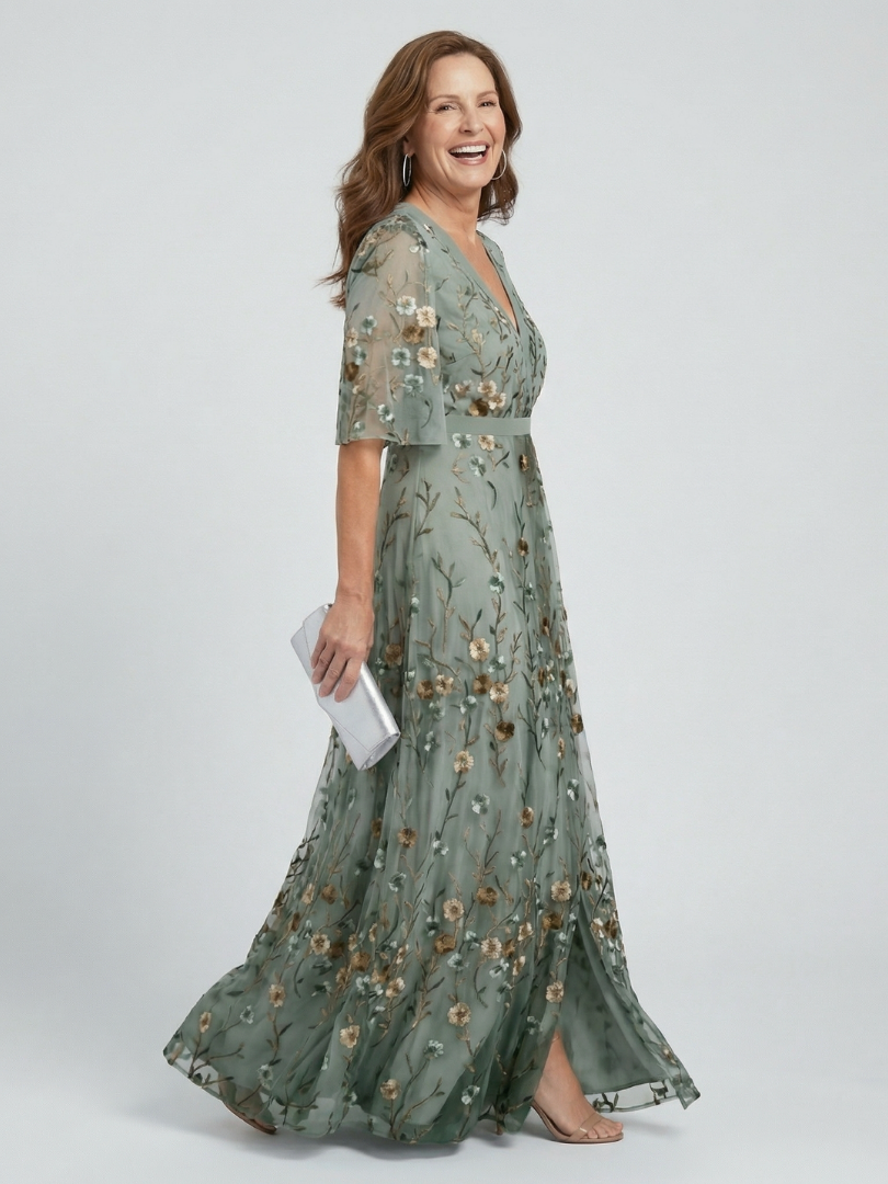 Quenna | Floral Flowing Maxi Dress