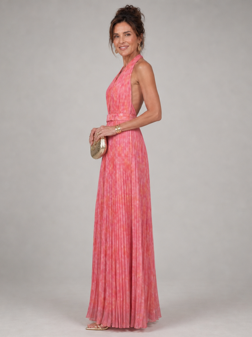 Rosalie | Halter Maxi Dress