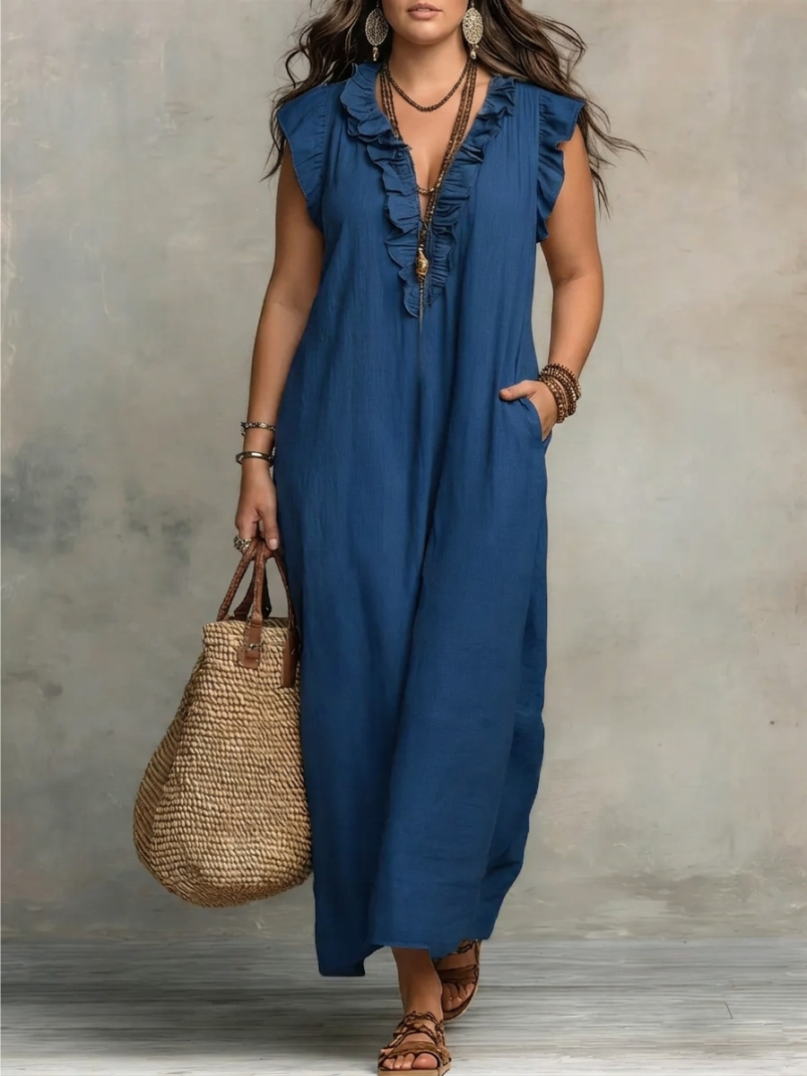 Camellia | Elegant Summer Maxi Dress
