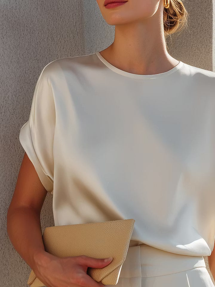 Yvette | Relaxed Cap Sleeve Blouse