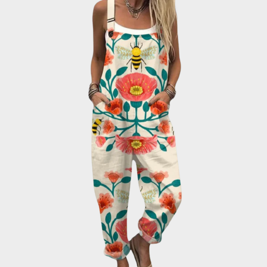Estelle | Multicolour Dungarees