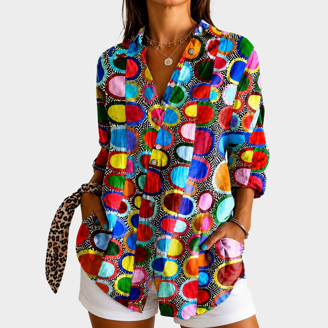 Ferelith | Confetti Circle Joy Blouse