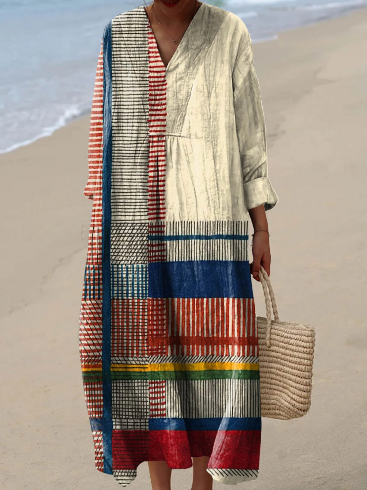 Kente | Boho Maxi Dress