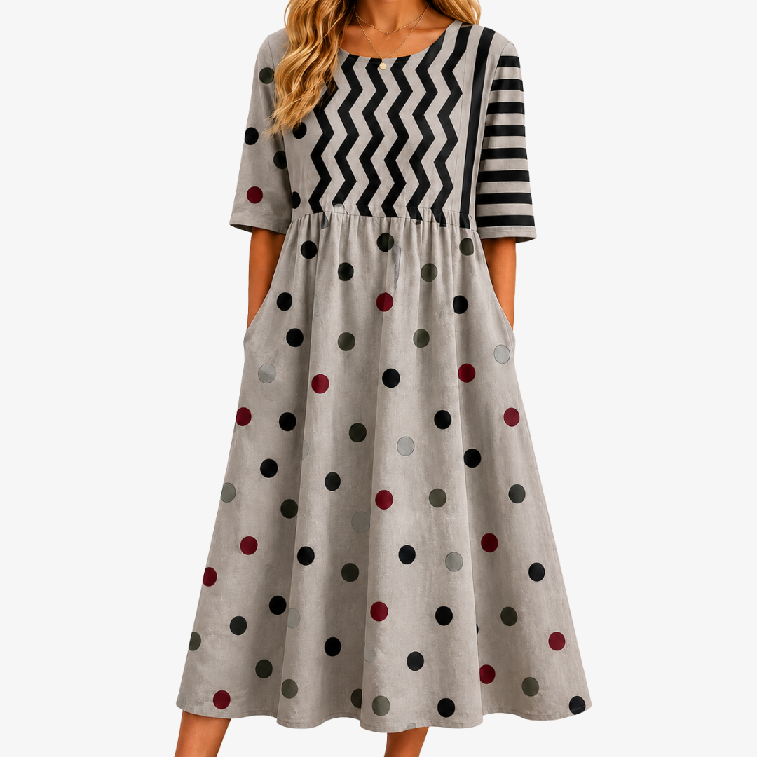 Marnie | Floral Pocket Midi Dress