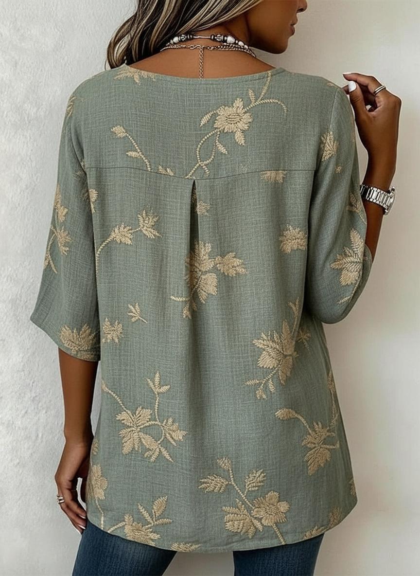 Denise | Floral Blouse