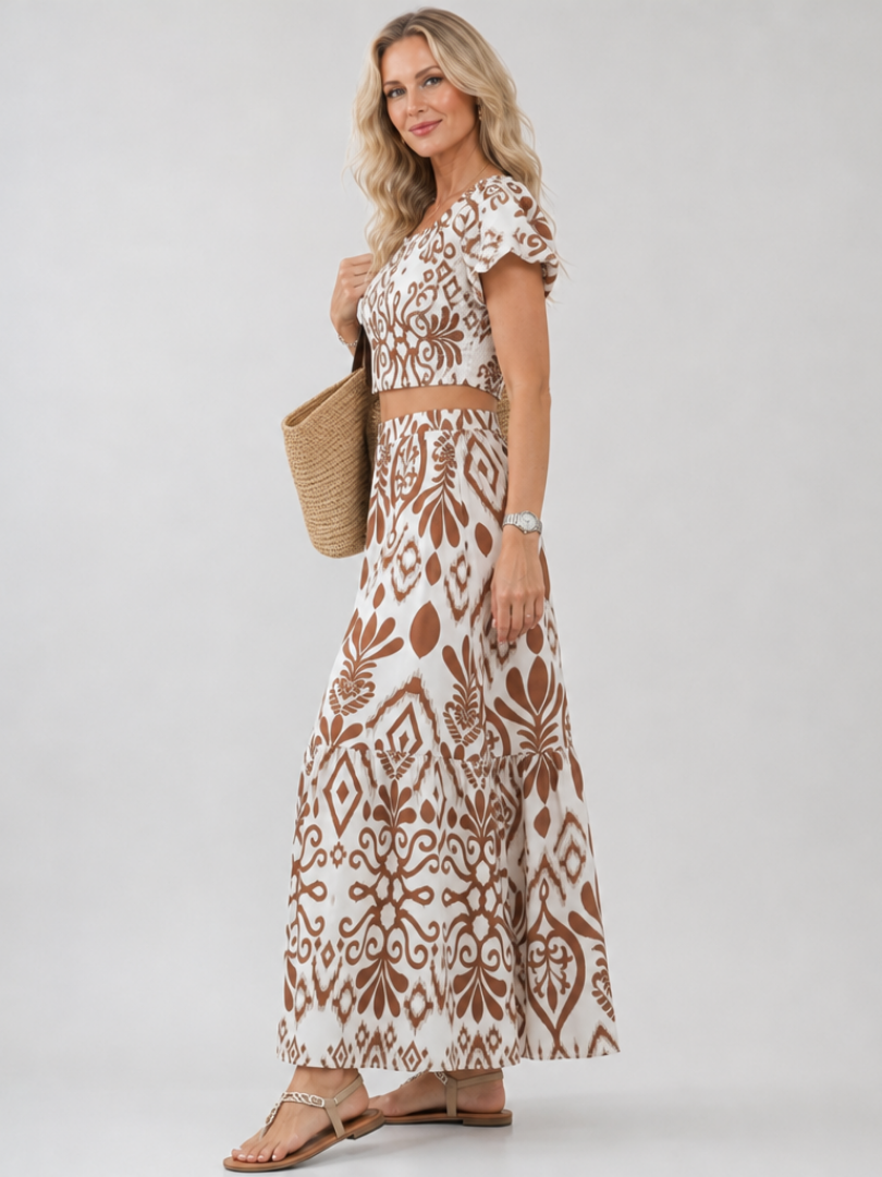Noémie | Floral Midi Dress