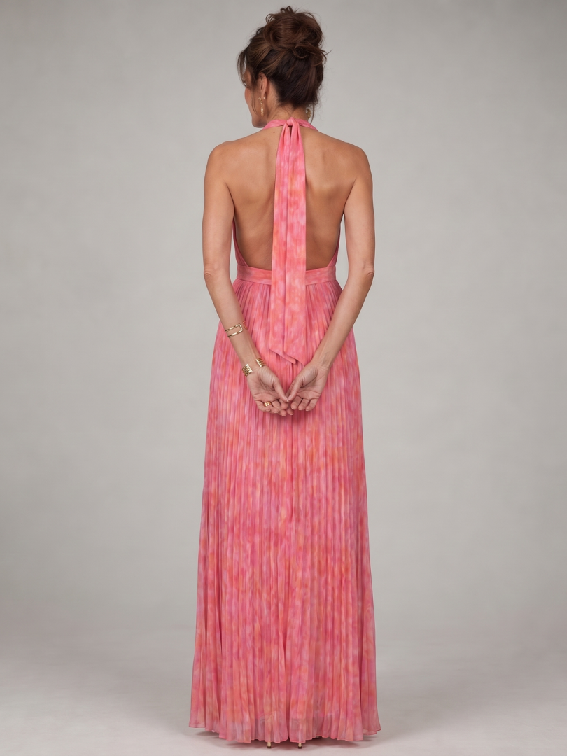 Rosalie | Halter Maxi Dress