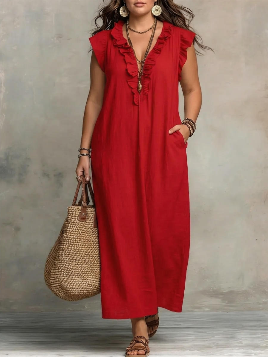Camellia | Elegant Summer Maxi Dress