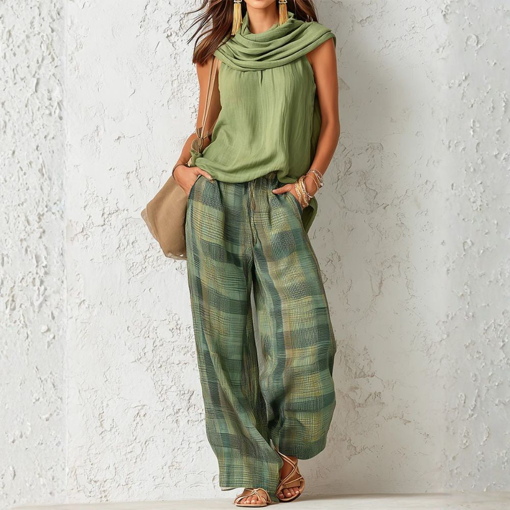 Jade-Rose | Natural Two Piece Set