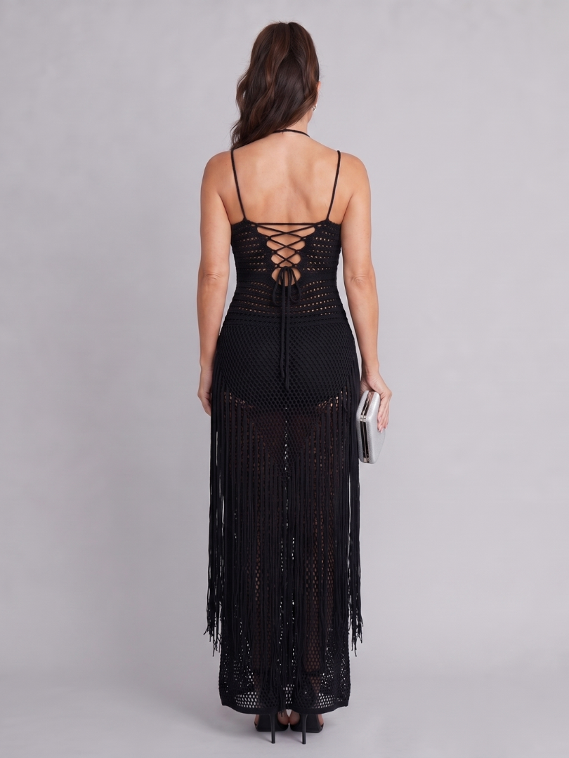 Zéphyrine | Halter Maxi Dress