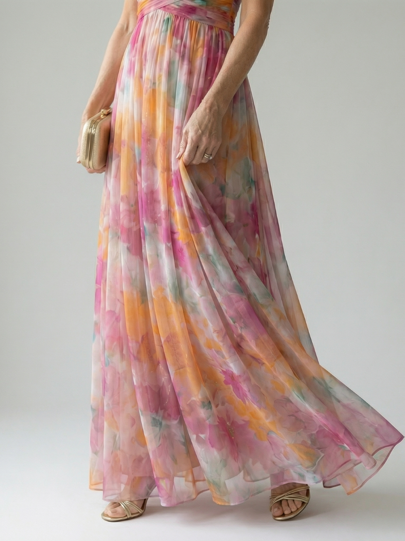 Elowen | Wrap Maxi Dress