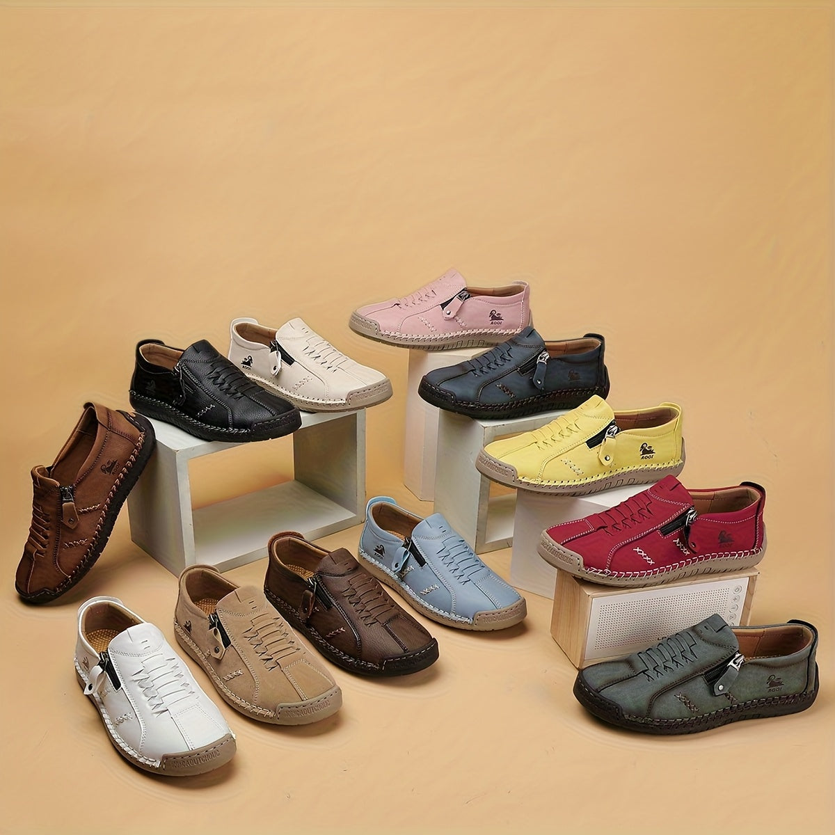 Katherine | Comfort Shoes with a Side Zip