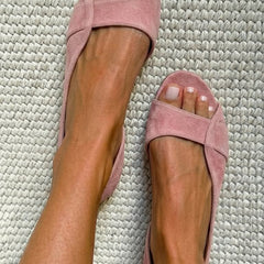 Emilia suede slingback sandals by Elaine Hart London