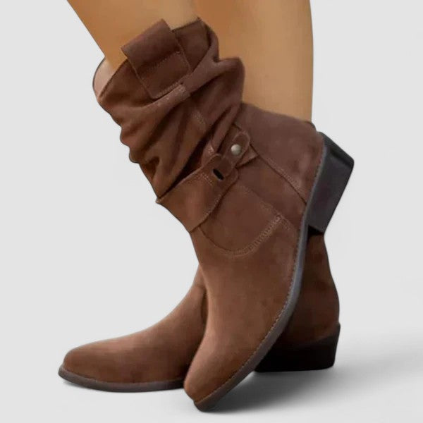 Elyse | Slouch Western Boots