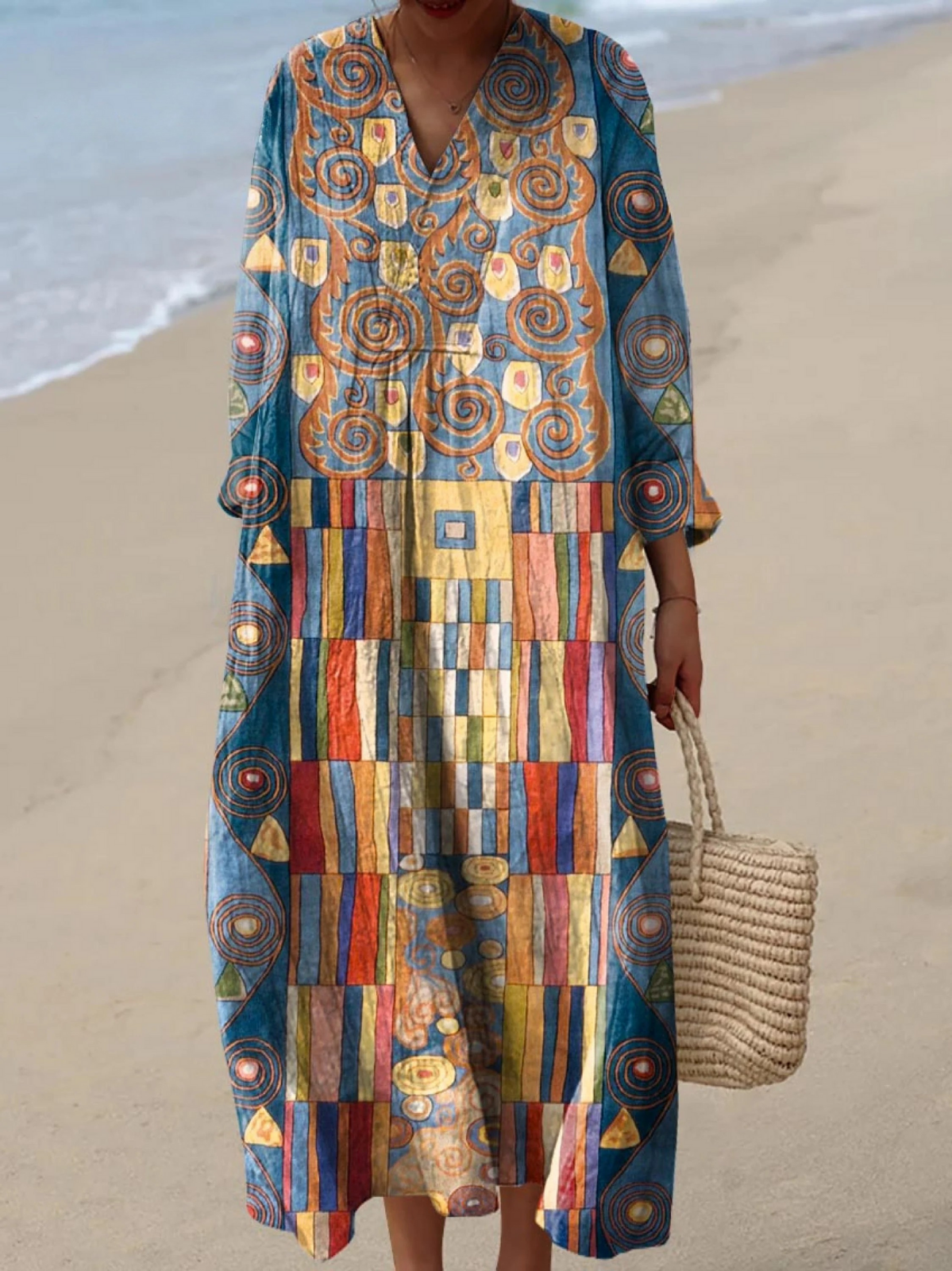 Vienne | Floral Boho Maxi Dress